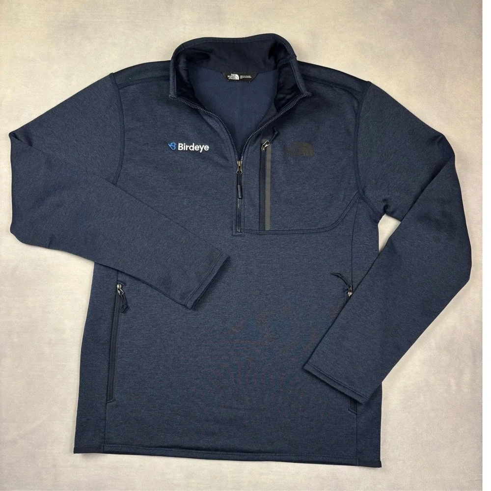 The North Face Mens Skyline Fleece Jacket Navy‎ Blue Birdeye Logo NF0A7V63 M